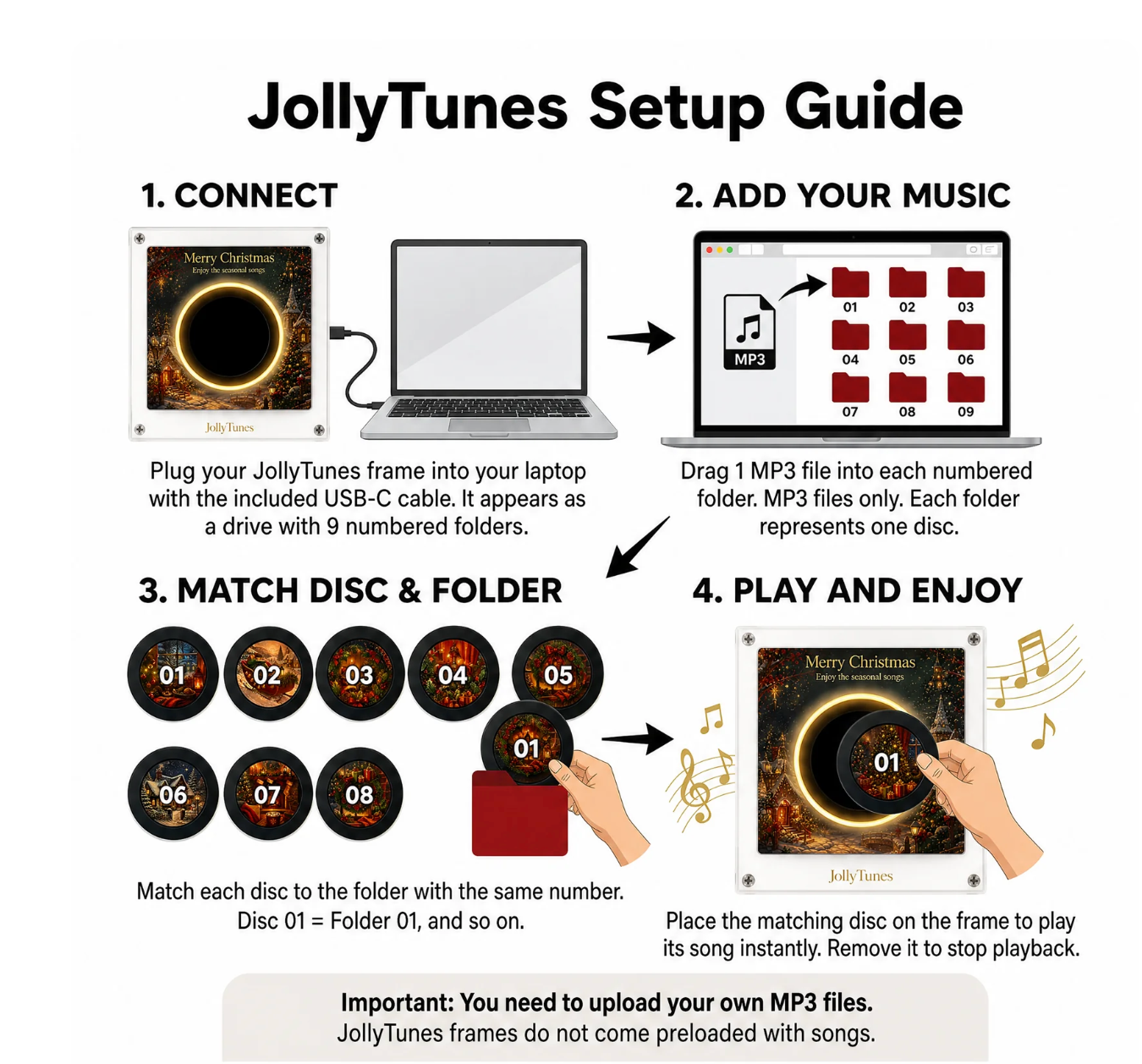 FrostyTunes™ Music Vinyl